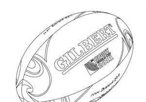 Coloriage Ballon De Rugby Gratuit Coloriage Enfant Rugbyman France