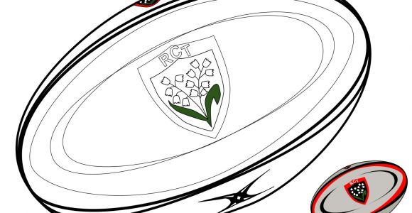 Coloriage Ballon De Rugby Gratuit Coloriage Enfant Rugbyman France