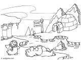 Coloriage Banquise Pole nord Tranche De Vie Au P´le nord Coloriage Nature Gratuit Sur Webjunior