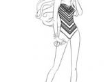 Coloriage Barbie A La Plage Les 107 Meilleures Images De Coloriages Barbie