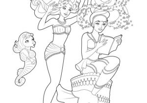 Coloriage Barbie Et La Magie Des Perles 340 Best Coloriages Barbie Images On Pinterest