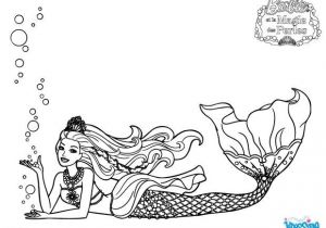 Coloriage Barbie Et La Magie Des Perles Coloriages Lumina Prªte Pour Le Bal Fr Hellokids