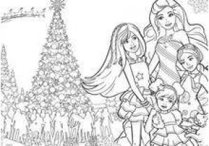 Coloriage Barbie Et Ses soeurs Coloriages Coloriage De Barbie à Noël Fr Hellokids