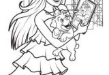 Coloriage Barbie Princesse Et La Popstar Les 107 Meilleures Images De Coloriages Barbie