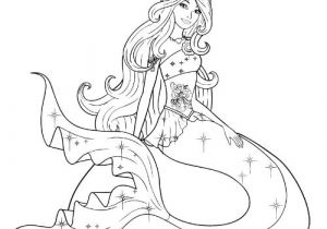 Coloriage Barbie Sirene 2 Coloriage Gratuit Barbie Sirene