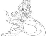 Coloriage Barbie Sirene 2 Coloriages La Sirène Merliah sous L Eau Fr Hellokids