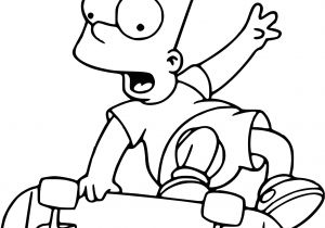 Coloriage Bart Simpson A Imprimer Coloriage Bart Simpson Dessin à Imprimer Sur Coloriages Fo