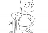 Coloriage Bart Simpson A Imprimer Dessin Bart Simpson A Colorier