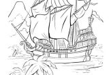 Coloriage Bateau Capitaine Crochet Coloriage A Imprimer Le Navire Du Capitaine Crochet Gratuit Et Colorier