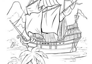 Coloriage Bateau Capitaine Crochet Coloriage A Imprimer Le Navire Du Capitaine Crochet Gratuit Et Colorier