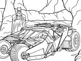 Coloriage Batmobile Coloriage Batman Avec Sa Batmobile Dessin