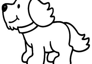 Coloriage Bebe Animaux Kawaii Coloriage Chien   Colorier Dessin   Imprimer