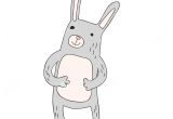 Coloriage Bébé Animaux Trop Mignon A Imprimer Dessin De Paques Lapin Superbe Mod Le Coloriage Lapin De Paques Avec