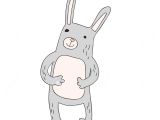 Coloriage Bébé Animaux Trop Mignon A Imprimer Dessin De Paques Lapin Superbe Mod Le Coloriage Lapin De Paques Avec