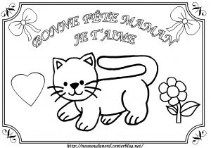 Coloriage Bébé Animaux Trop Mignon Drole De Chat Coloriage Gros Chat Gros Chat Coloriage Chaton Sa Mere