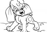 Coloriage Bébé Chien Chien Dessin Berger Allemand Meublerc