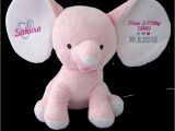 Coloriage Bébé Flamant Rose Peluche Elephant Rose Clair 30cm Personnalisé Ourson C¢lin