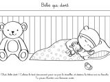 Coloriage Bébé Qui Dort Coloriage à Imprimer Bébé Qui Dort
