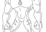 Coloriage Ben Ten Rath Alien Change Ben Ten Coloring Page