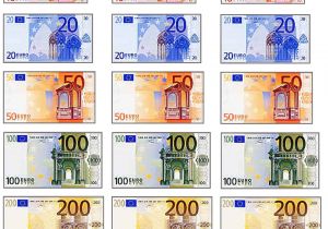 Coloriage Billet Euro Imprimer Des Faux Billets Pour Enfants ass Mat