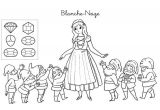 Coloriage Blanche Neige Et Les 7 Nains à Imprimer 48 Best Ptines Contes Histoires Chansons Images On Pinterest