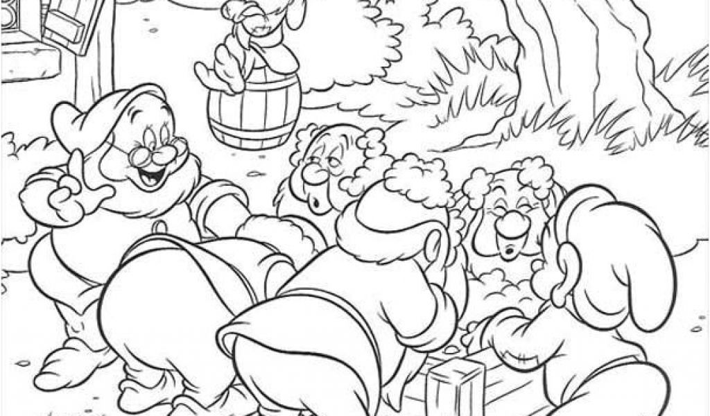 Coloriage Blanche Neige Et Les 7 Nains www.danieguto.net