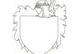 Coloriage Blason Chevalier Coloriage Blason De Chevalier Sans Dépasser