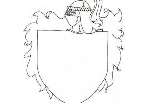 Coloriage Blason Chevalier Coloriage Blason De Chevalier Sans Dépasser