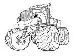 Coloriage Blaze à Imprimer Blaze and the Monster Machines Coloring Pages 3