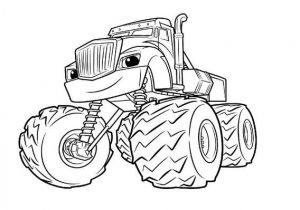 Coloriage Blaze à Imprimer Blaze and the Monster Machines Coloring Pages 3