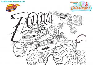 Coloriage Blaze à Imprimer élégant Coloriage Blaze Et Les Monster Machine A Imprimer