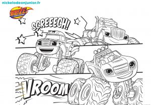 Coloriage Blaze En Ligne Coloriage 123coloriage Blaze Monsters Machines Dessin