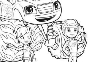 Coloriage Blaze En Ligne Coloriage Blaze Gabby Aj Dessin
