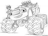 Coloriage Blaze En Ligne Coloriage Blaze Monster Truck Dessin
