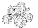 Coloriage Blaze En Ligne Coloriage Blaze Monster Zeg Dessin