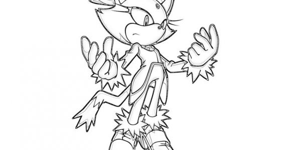 Coloriage Blaze sonic sonic Generations Blaze the Cat Abilities