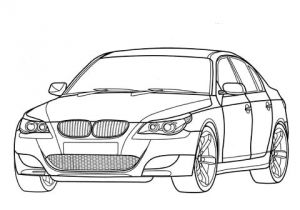 Coloriage Bmw X6 Coloriage Bmw M5 E60