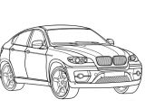 Coloriage Bmw X6 Coloriage Bmw X6