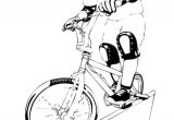 Coloriage Bmx Coloriage Homme Sur Un Vélo Bmx