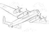 Coloriage Bombardier Coloriage Bombar R Lancaster