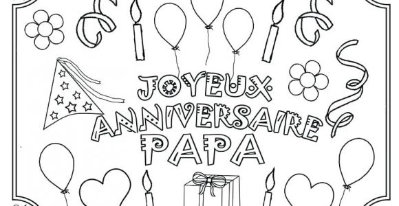 Coloriage Bon Anniversaire Papa Coloriage Joyeux Anniversaire Papa A Imprimer – Vssrfo
