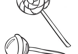 Coloriage Bonbon Gratuit Coloriage Pour Enfants De Bonbons Sucettes