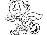Coloriage Bonbon Halloween Coloriage D Un Personnage Légendaire D Halloween Un Petit Gar§on