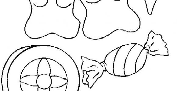 Coloriage Bonbon Haribo Dessin  Colorier Bonbon Haribo