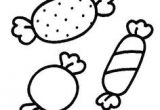 Coloriage Bonbon Kawaii Coloriage Pour Enfants De Bonbons Sucettes