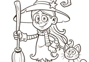 Coloriage Bonbons En Ligne Petite sorciere 450450 Escola Exp Plástica