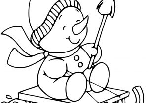 Coloriage Bonhomme De Neige A Imprimer Gratuit Author Archives Meilleure Page  Colorier