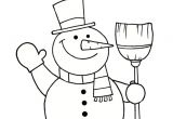 Coloriage Bonhomme De Neige A Imprimer Gratuit Coloriage Bonhomme De Neige 20 Dessins