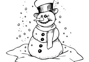Coloriage Bonhomme De Neige A Imprimer Gratuit Coloriage Bonhomme De Neige Noel