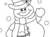 Coloriage Bonhomme De Neige à Imprimer Motifs De No L